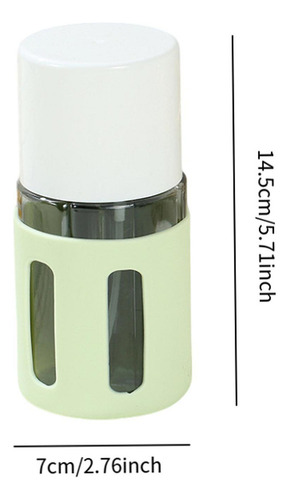 My Juego De Botellas De Viaje, Botella Redondo Verde