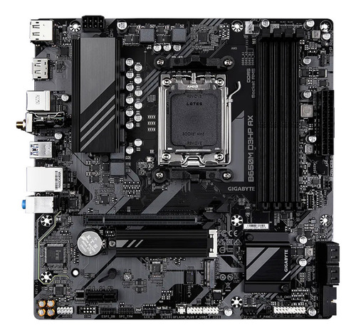 Tarjeta Madre Gigabyte B650m D3hp Ax Am5 Ddr5 M.2 Wifi Matx