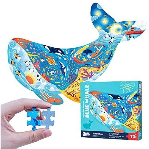 Toi Whale Floor Puzzles For Kids Aged 8-10, Big C77lb