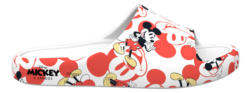Melissa Free Print Slide + Mickey And Friends Chinelo
