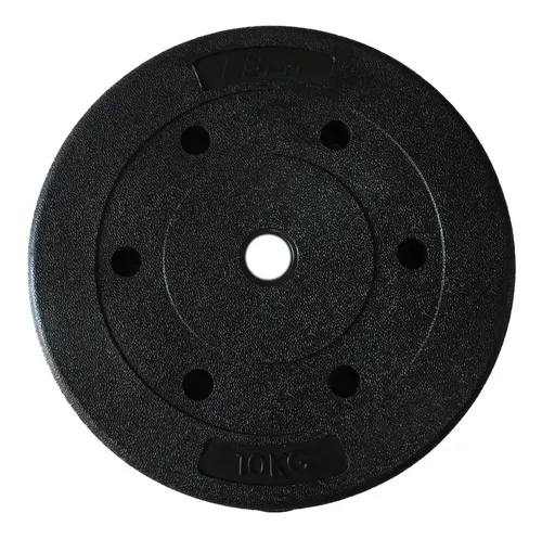 Set De 2 Discos Mancuerna Pvc 10kg C u Barra Preol mpico Cuotas