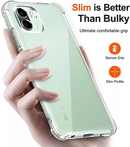 Funda Uso Rudo Para Xiaomi Redmi A2 Con Ventana Y Mica