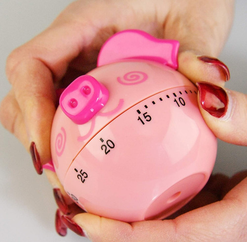 Cuenta regresiva de 60 minutos con temporizador Little Pink Piglet