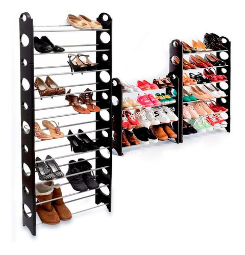 Zapateras Importada Marca Space De 4 6 Y 10 Pisos - Mr Price