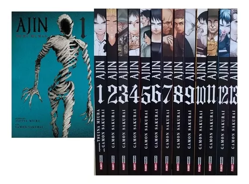 Mangá Ajin (coleção/ 15 Volumes) Panini