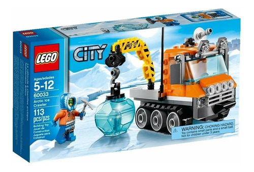 Lego City 60033 Artic Ice Crawler Todoterreno Ártico.