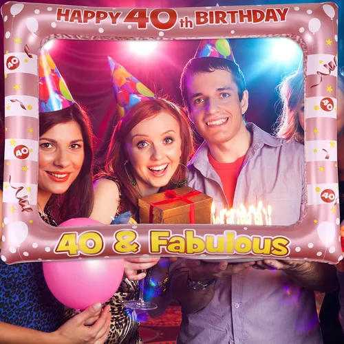 Marco Para Fotos De Cumpleaños, Decoración Para Fotos De Cum