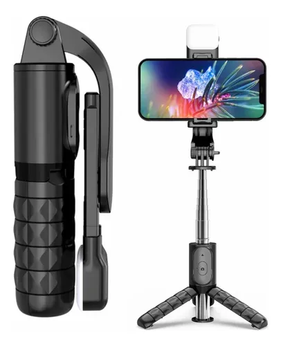 Selfie Stick Mini Q11s Con Trípode, Luz, Bluetooth,control