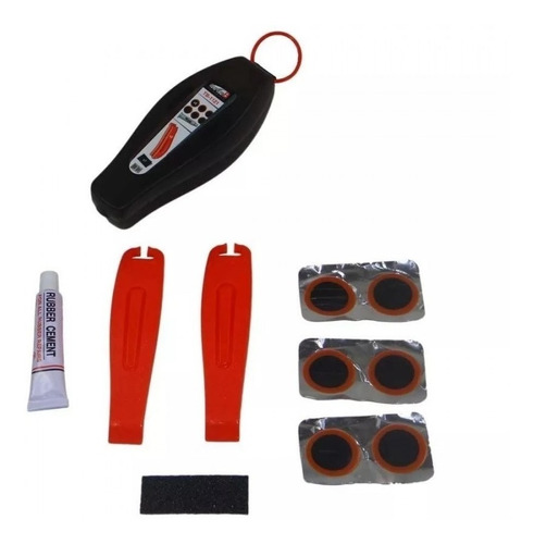 Kit Remendo Reparo Para Câmara De Ar Super B Tb-1121 Bike