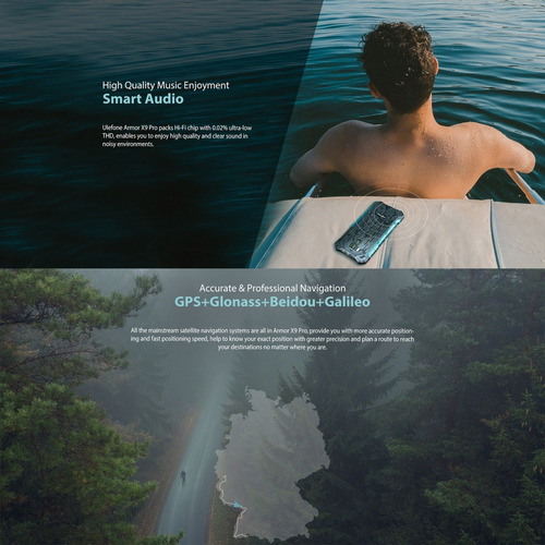 Ulefone Armor X9 Pro | Dualsim Resistente Golpes Polvo Agua