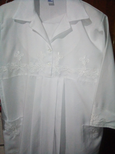 Uniforme Blanco De Enfermera Talla16