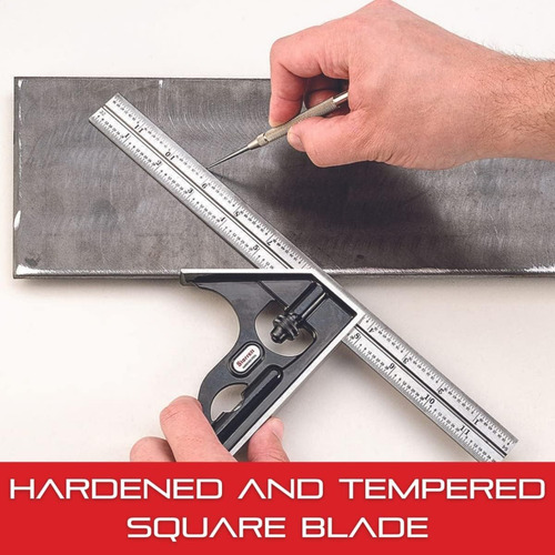 Starrett Student Combination Square Ideal Para Jóvenes Y De