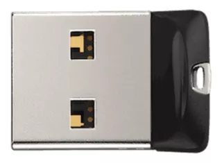 Memoria USB SanDisk Cruzer Fit 64GB 2.0 negro
