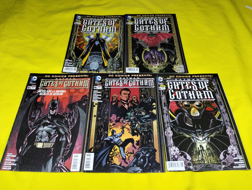 Comic Batman Gates Of Gotham 5 Numeros Completa Dc