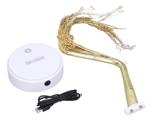 Árbol Noche Luz Control Táctil Mesa Rama Ajustable Led