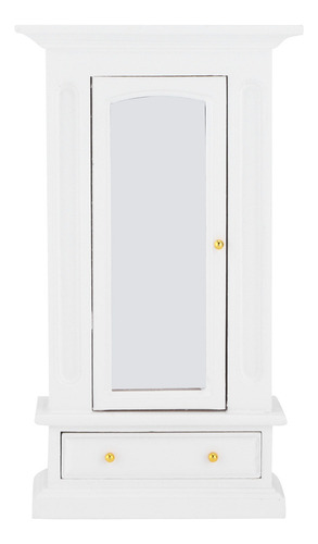 Armario De Madera En Miniatura Mini Furniture 1:12 Con Forma