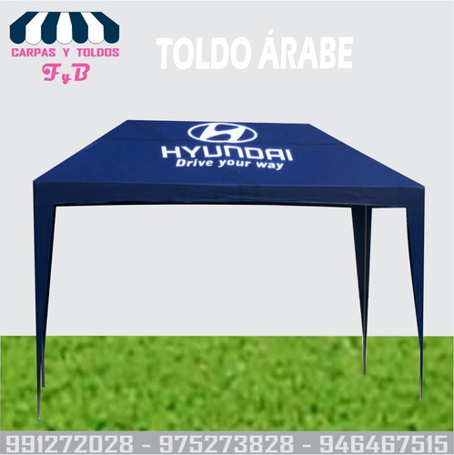Imagen 2 de 10 de Carpas Toldos F & B