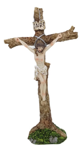 Escultura De Crucifijo De Pie Decoración De Pascua Muebles