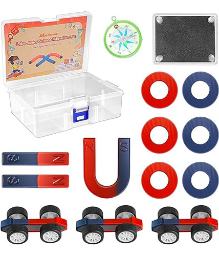 Kit Escolar De Imanes De Laboratorio Para Niños/as