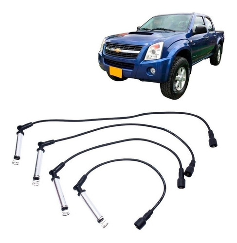 Juego Cable Bujia Para Chevrolet Luv Dmax 2.4 C24ne 2005-10