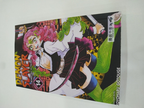 Libro Manga Demon Slayer Tomo 14 Colección Anime Kimetsu