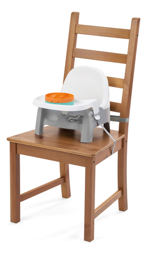 Asiento Booster 2en1 Deluxe Learn To Dine Ingenuity 12940 Learn To Dine 0020-gris