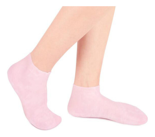 2 Calcetines De Gel De Silicona Suave Mangas Calcetines
