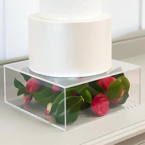 Soporte De Pastel Rellenable Redondo Diy Pilares De Pastel