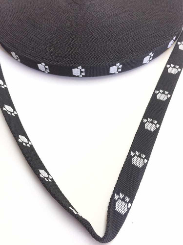 Imagen 2 de 4 de Rollo Cinta De Mascotas 15mm X 25metros. Patitas/colores