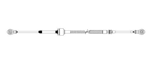 Cable Transversal Vels Para Mastretta Mrt 2.0l Dohc 2008