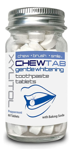 Weldental Chewtab Gentle Whitening Toothpaste Tablets Pepper