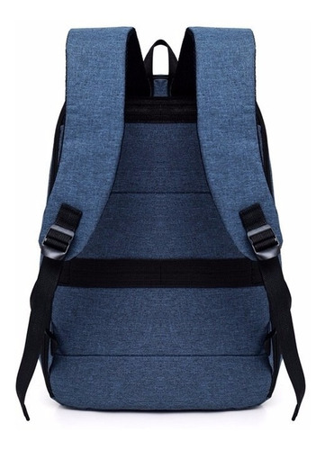 Imagen 4 de 5 de Mochila Con Puerto Usb Y Conector Para Auriculares Notebook