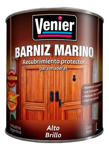 Barniz Marino Triple Filtro Solar Brillante Venier | 1/2lt