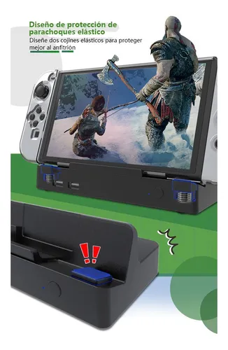 Adaptador Hub Dock Para Switch Oled 4k Hdmi Usb 3.0