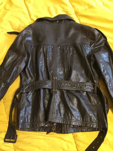 Imagen 2 de 4 de Campera De Cuero Dama