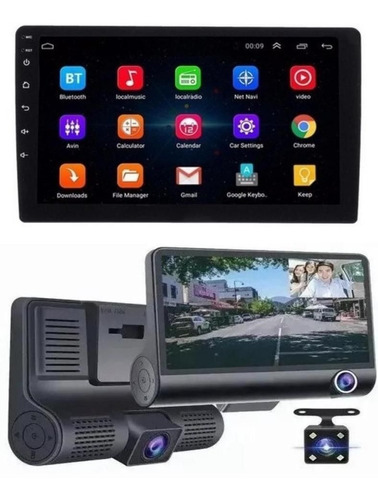 Radio Reproductor 9  Touch + Pantalla Fiat 500 Electrico