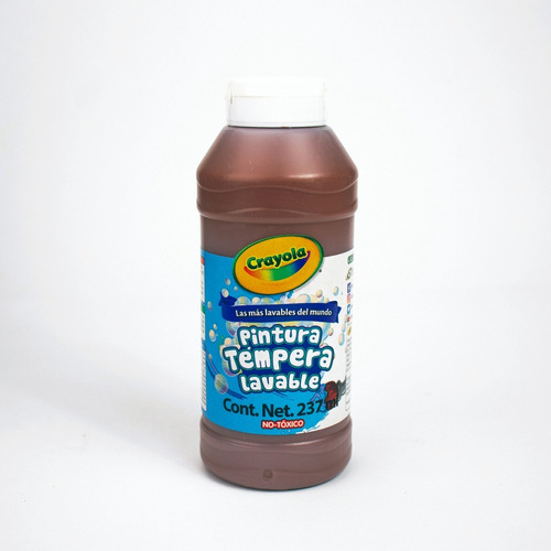 Pintura Crayola Tempera 237 Ml Cafe