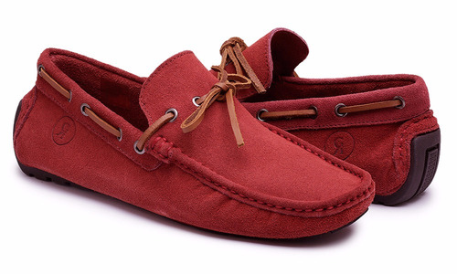 Imagem 2 de 4 de Mocassim Masculino Drive Dockside Couro Nobre Frete Gratis