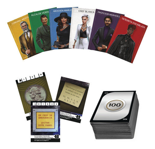 Hasbro Juego De Mesa Clue Escape El Hotel De Medianoche