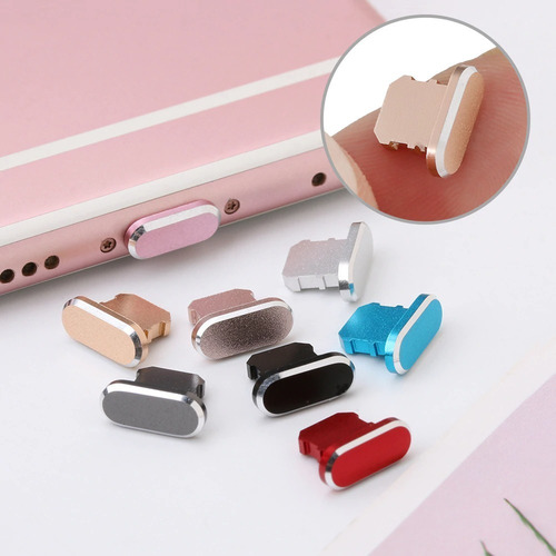 Base De Carga Antipolvo Rojo Para iPhone X, Xr, Max, 8, 7,