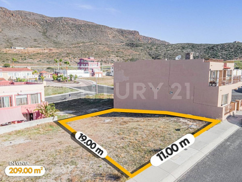 Terreno En Venta Con Vista Al Oceano En Puerta Del Mar, Ensenada, Bc