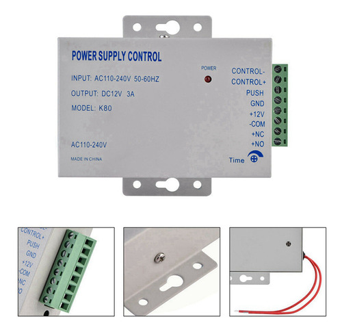 5 X Sistema De Acceso A La Puerta K80, Control De Fuente De