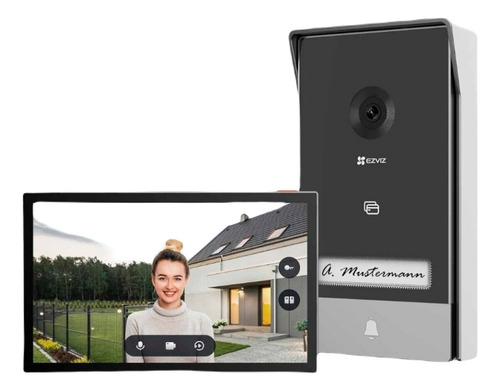 Video Portero Wifi Ezviz Smart Home Hp7 2k 3mp Doorphone