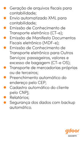 Sistema Para Transportadora Emissor De Cte, Mdf-e