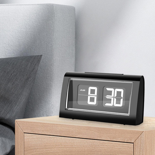 Relógio Digital Clock Despertador Digital Flip Automático