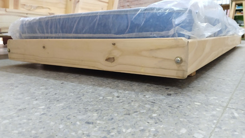 Cama Tatami Madera Pino 140 X 190 2 Plaza