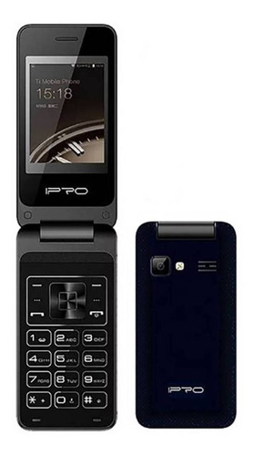 Celular Ipro Con Tapa V10 Pantalla Grande Botones Uso Facil 