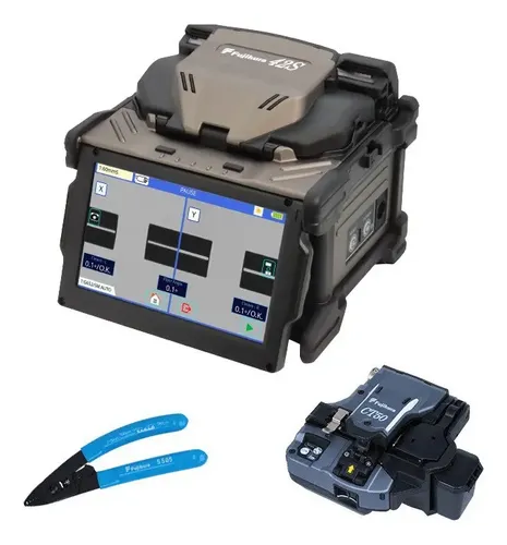 Máquina de Fusão de Fibra Óptica Modelo 42S FUJIKURA com Clivador modelo CT-50