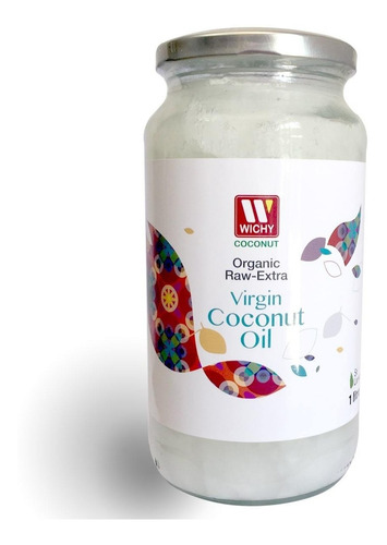 Aceite Coco Organico 1000 Ml Prensado En Frio Premium