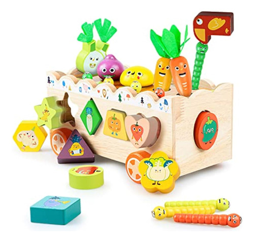 Juguetes Montessori De Madera Para Niños Pequeños